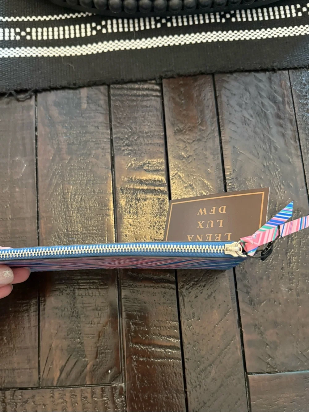 Authentic Louis Vuitton Pouch - Pink & Blue